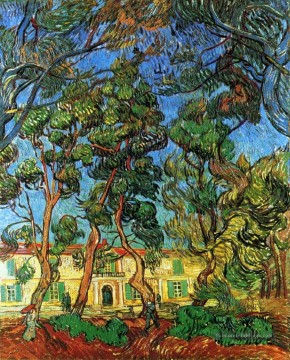 Les motifs de l’asile Vincent van Gogh Peinture à l'huile